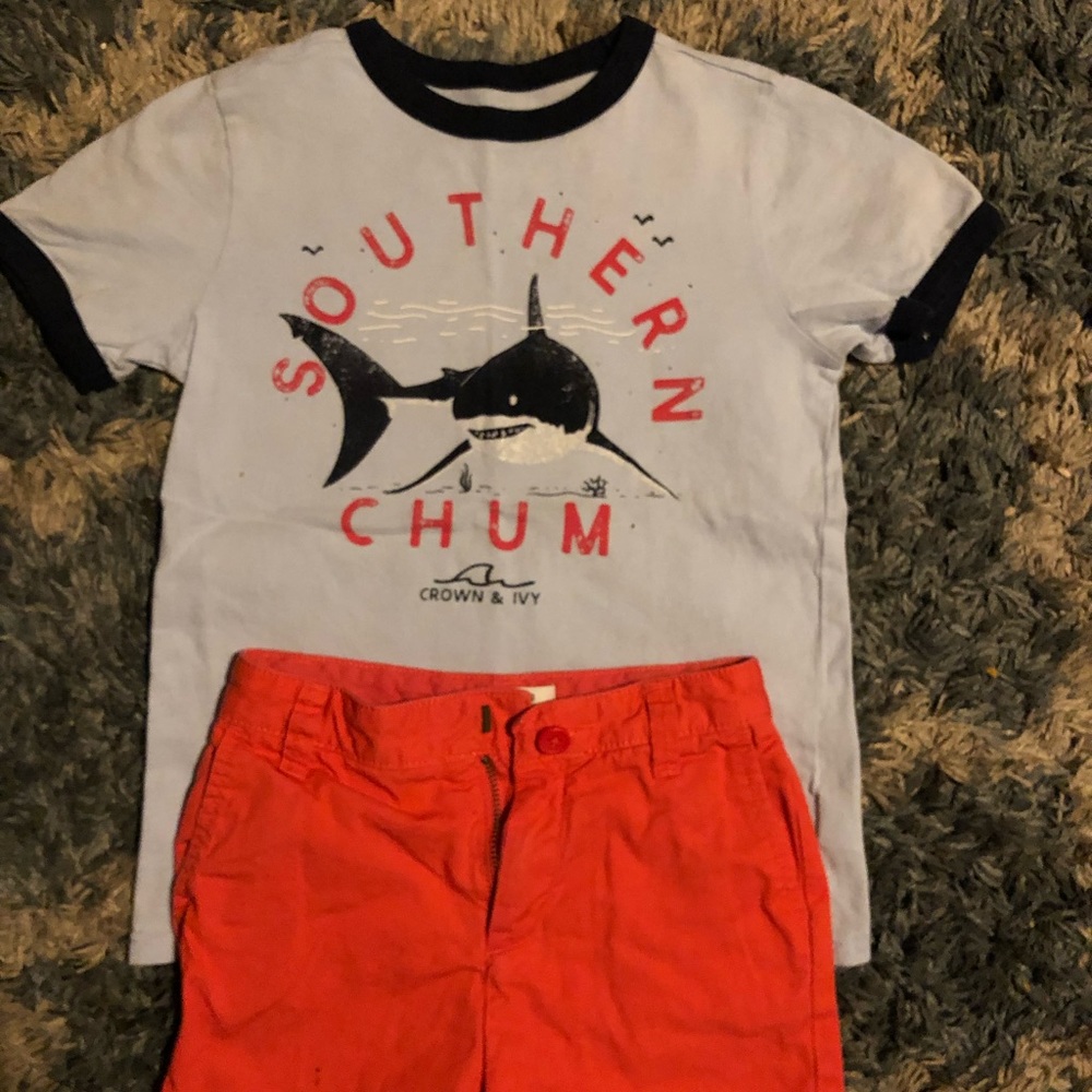 Crown & Ivy boys outfit